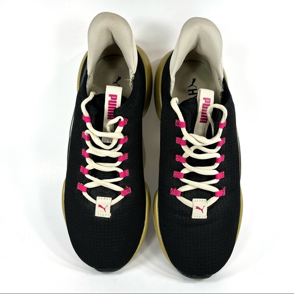 Puma Hybrid Mode XT Running Shoes 19274701 Black/Gold/White Women’s Size 7 - Picture 5 of 10